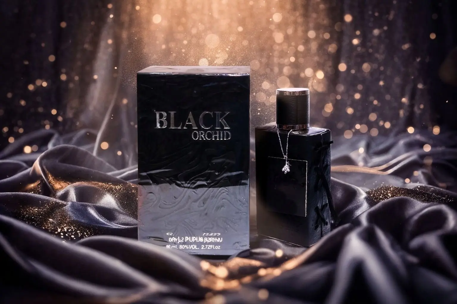 Brown orchid perfume